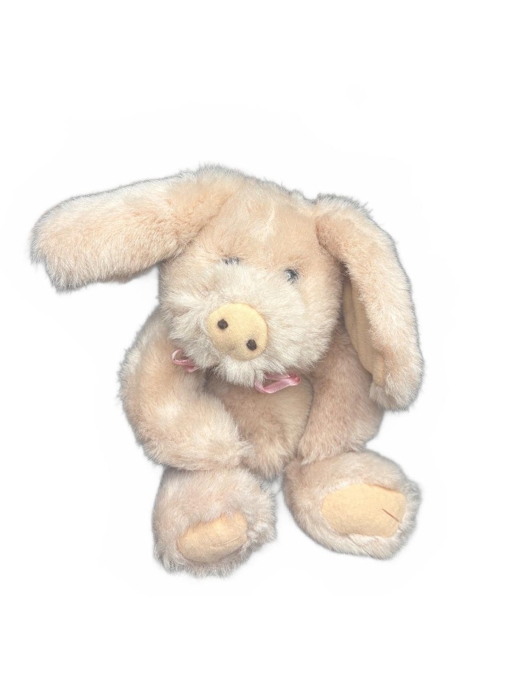 JB Beans BOYDS BEARS Collection 10" Jointed Plush Pink Pig Marshall Fields #1364